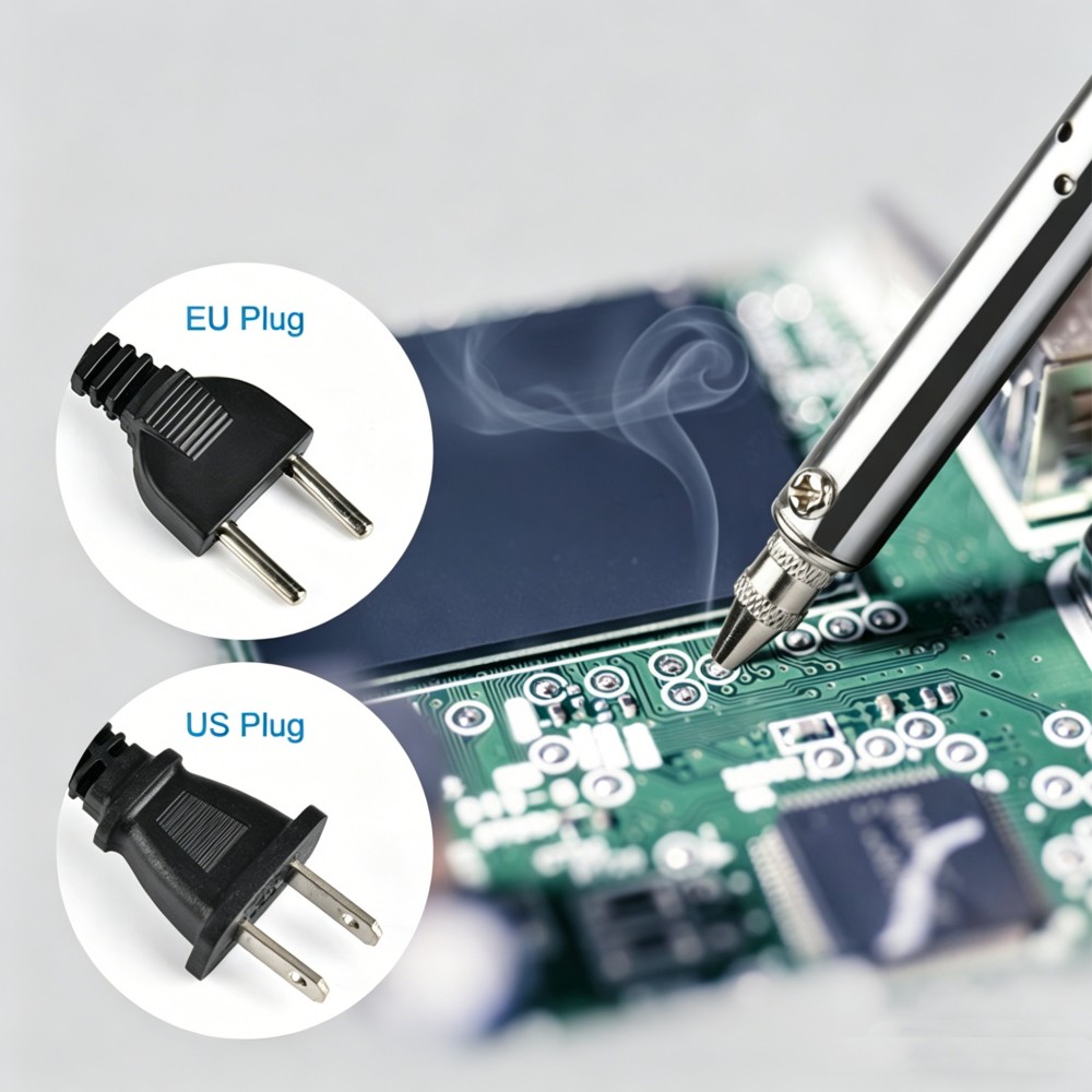 Desoldering Pump Electric Vacuum Station - AC 110V/220V Điện Tín Hút Hút