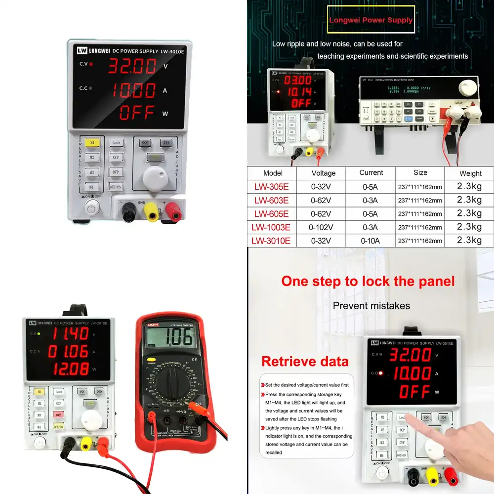 High Precision Dc Power Supply 30V 10A - New Product 30v 10a Adjustable High