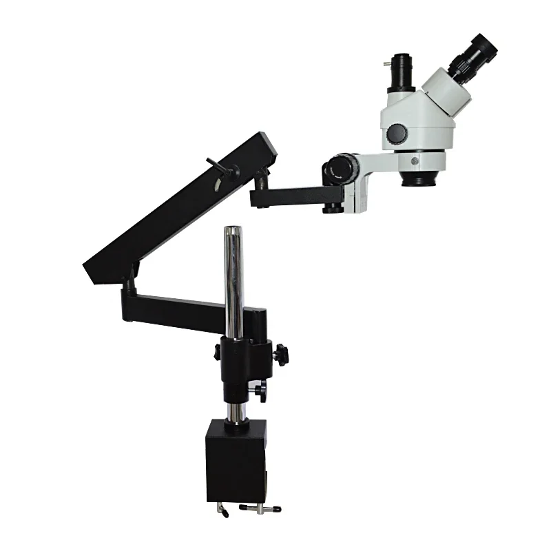 Flexible Moving Articulated Ar - đánh giá và giá Articulating Arm Boom Stand Microscope