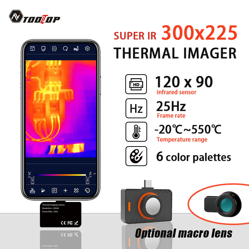 TOOLTOP T5 Super IR 300*225 Th - đánh giá và giá Thermal Imaging Camera Pcb Repair
