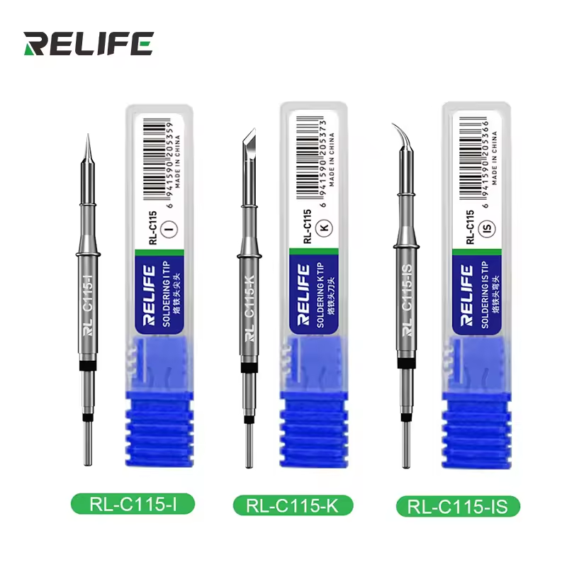 RELIFE C115-K/I/IS Nano-level  - đánh giá và giá C115 Nano Soldering Iron Station
