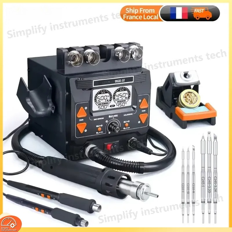 Silverflo 992D III 1220W Solde - đánh giá và giá C210 Precision Soldering Station