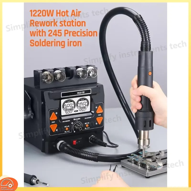 Silverflo 992D III 1220W Solde - đánh giá và giá C210 Precision Soldering Station