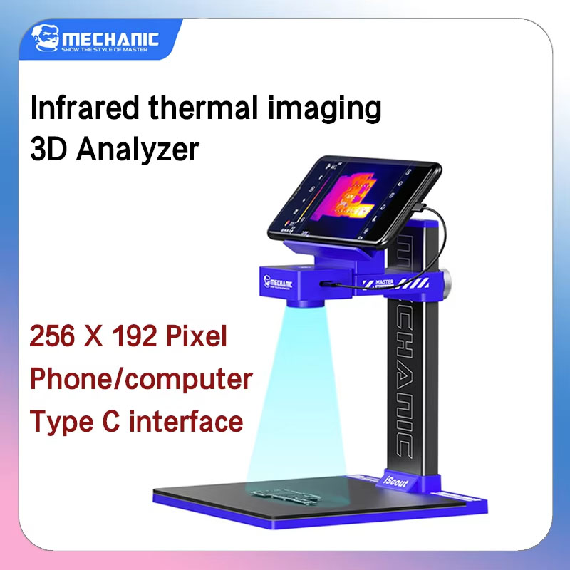 Mechanic iScout 3D Thermal Ima - đánh giá và giá Thermal Imaging Camera Pcb Repair