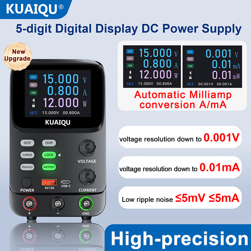 KUAIQU 5-Digit Ultra Precision - đánh giá và giá High Precision Dc Power Supply 30V 10A