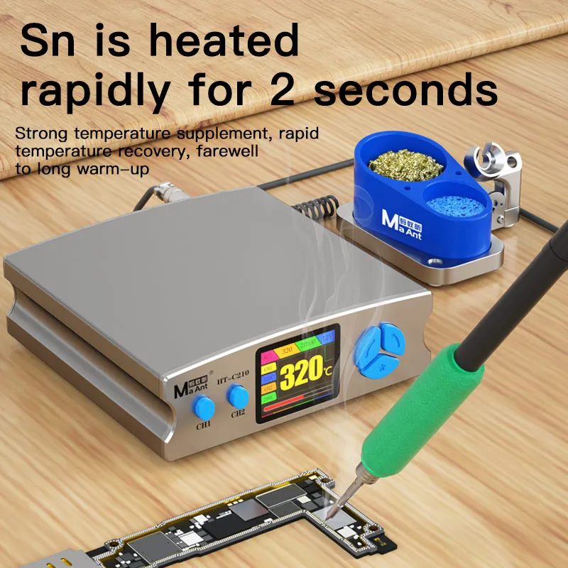 MaAnt HT-C210 Precision Solder - đánh giá và giá C210 Precision Soldering Station