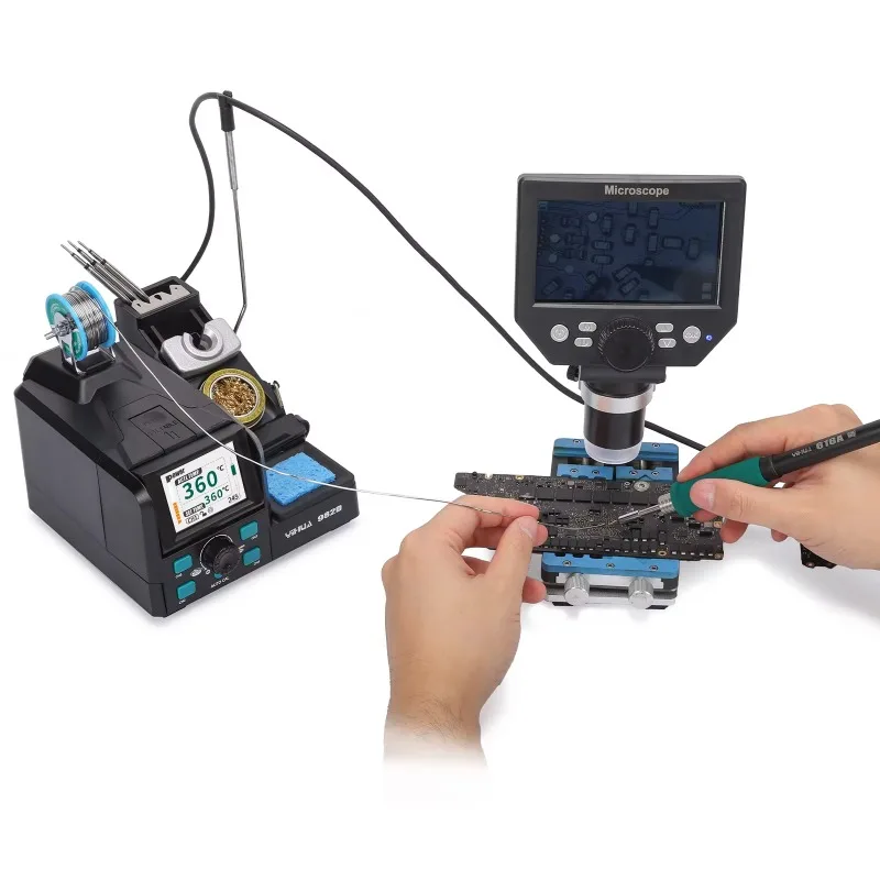 982D Digital Rapid Heating Sol - đánh giá và giá C210 Precision Soldering Station