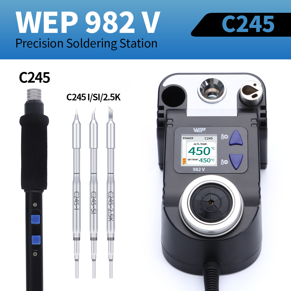 WEP Precision Soldering Iron K - đánh giá và giá C210 Precision Soldering Station