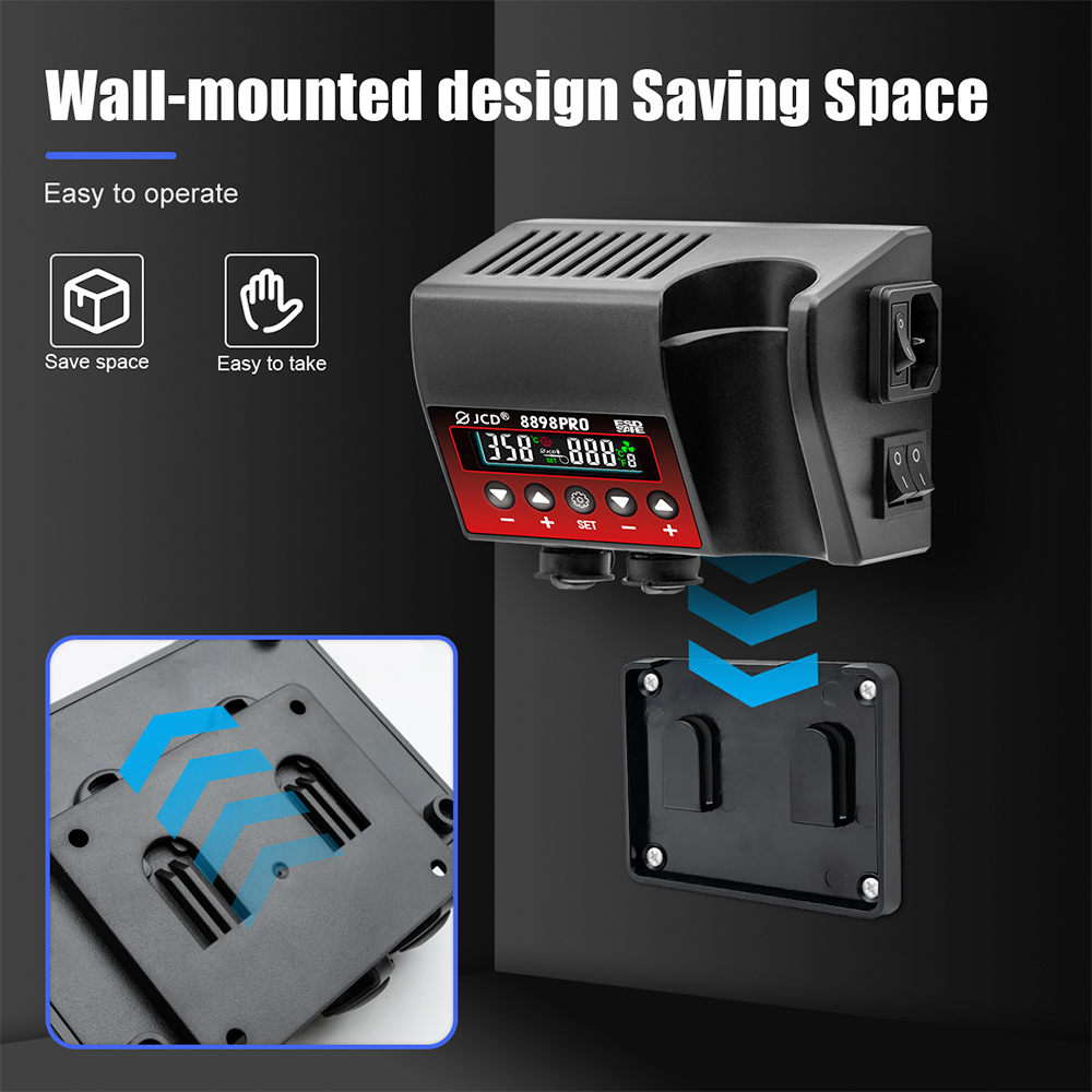 750W SMD Rework Soldering Stat - đánh giá và giá 2 In 1 Soldering Rework Station 750W