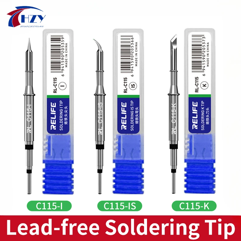 RELIFE C115-K/I/IS Nano-level  - đánh giá và giá C115 Nano Soldering Iron Station