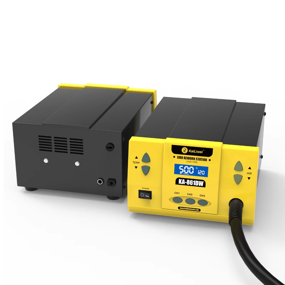 Kailiwei  861DW 1000W Lead Fre - đánh giá và giá Hot Air Rework Station 861Dw