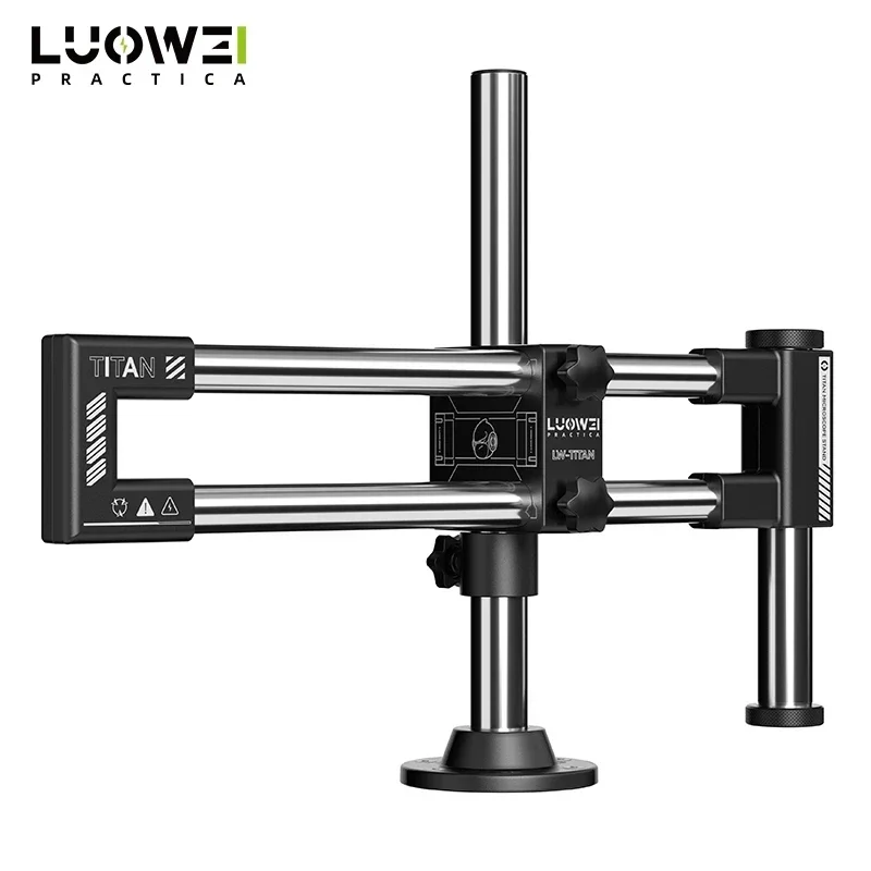 LUOWEI LW-GK02 Biaxal Double B - đánh giá và giá Articulating Arm Boom Stand Microscope
