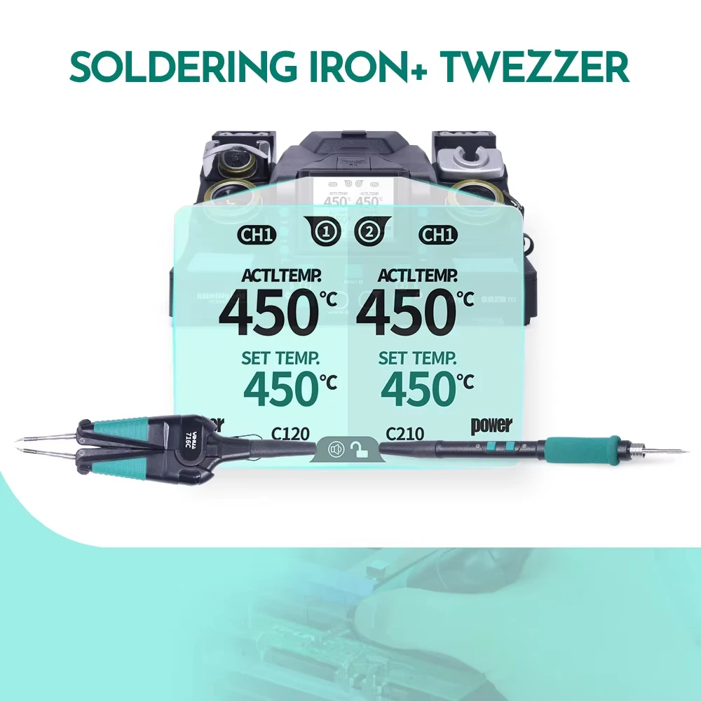 2026 SELL 982D-III Compatible  - đánh giá và giá C210 Precision Soldering Station