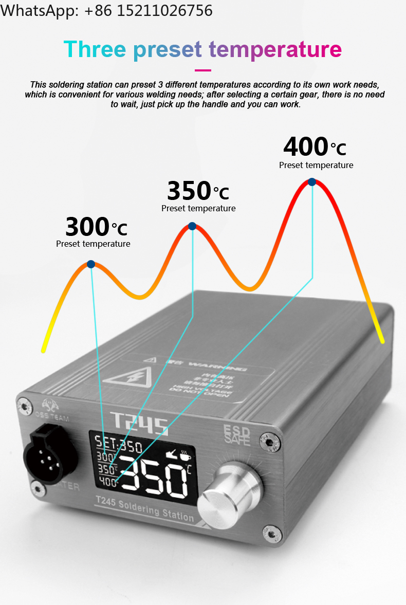 OSS T245 Soldering Station 130 - đánh giá và giá C245 Soldering Station 130W