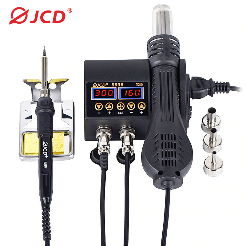 2 Trong 1 750W Không Khí Nóng  - đánh giá và giá 2 In 1 Soldering Rework Station 750W