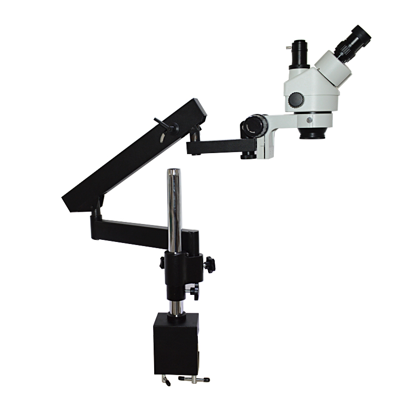48MP 3.5X-90X Flexible Moving  - đánh giá và giá Articulating Arm Boom Stand Microscope