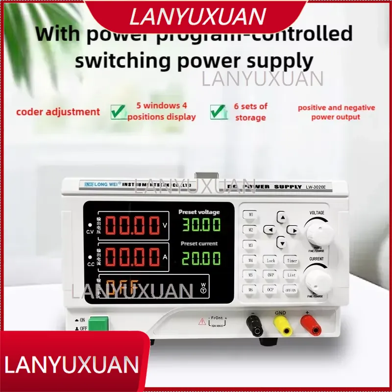 Longwei LW-1560E 900W 15V 30V  - đánh giá và giá High Precision Dc Power Supply 30V 10A