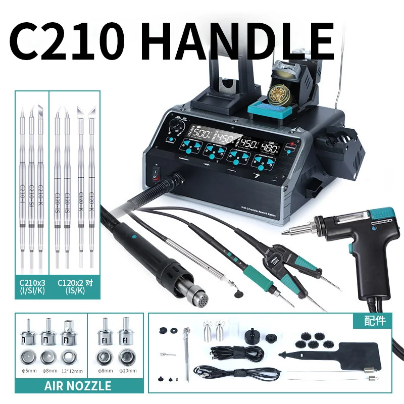 5-in-1 Desoldering Station Pre - đánh giá và giá C210 Precision Soldering Station