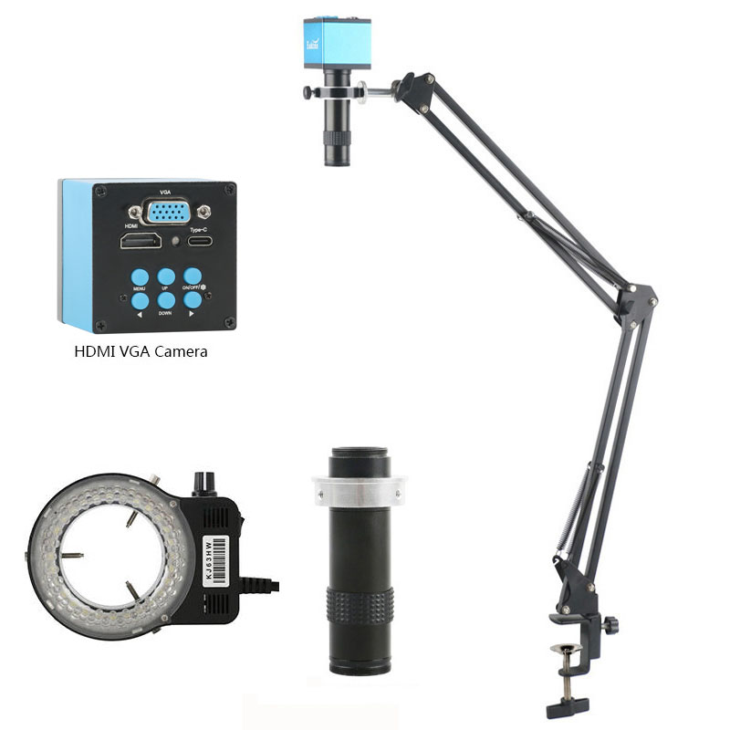 1X-200X Adjustable Zoom 4K 2K  - đánh giá và giá 4K Microscope Camera Sony Sensor