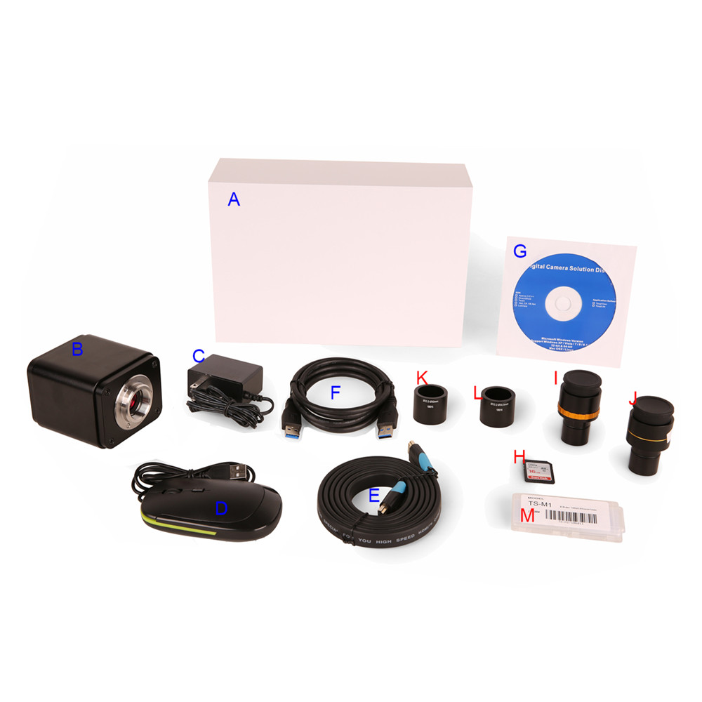 4K Ultra HD 30fps HDMI and USB - đánh giá và giá 4K Microscope Camera Sony Sensor