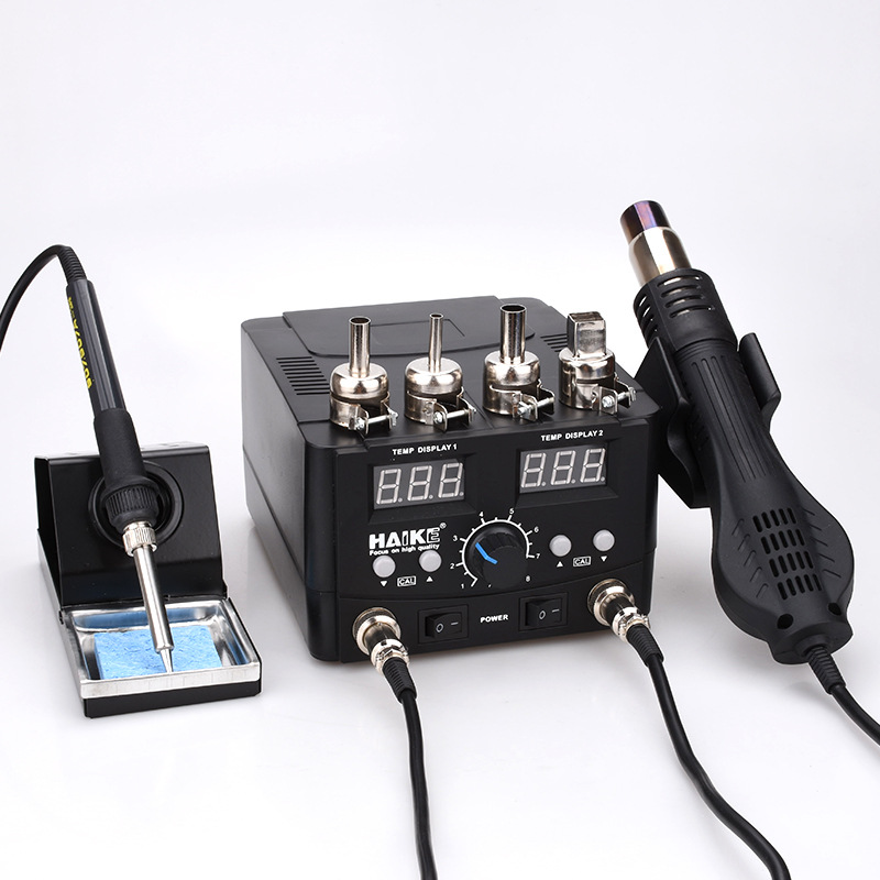 2 IN 1 750W Led Digital Solder - đánh giá và giá 2 In 1 Soldering Rework Station 750W