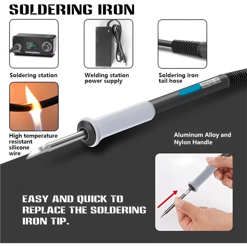 B23B T12 For Home Repairing So - đánh giá và giá T12 Soldering Station Oled