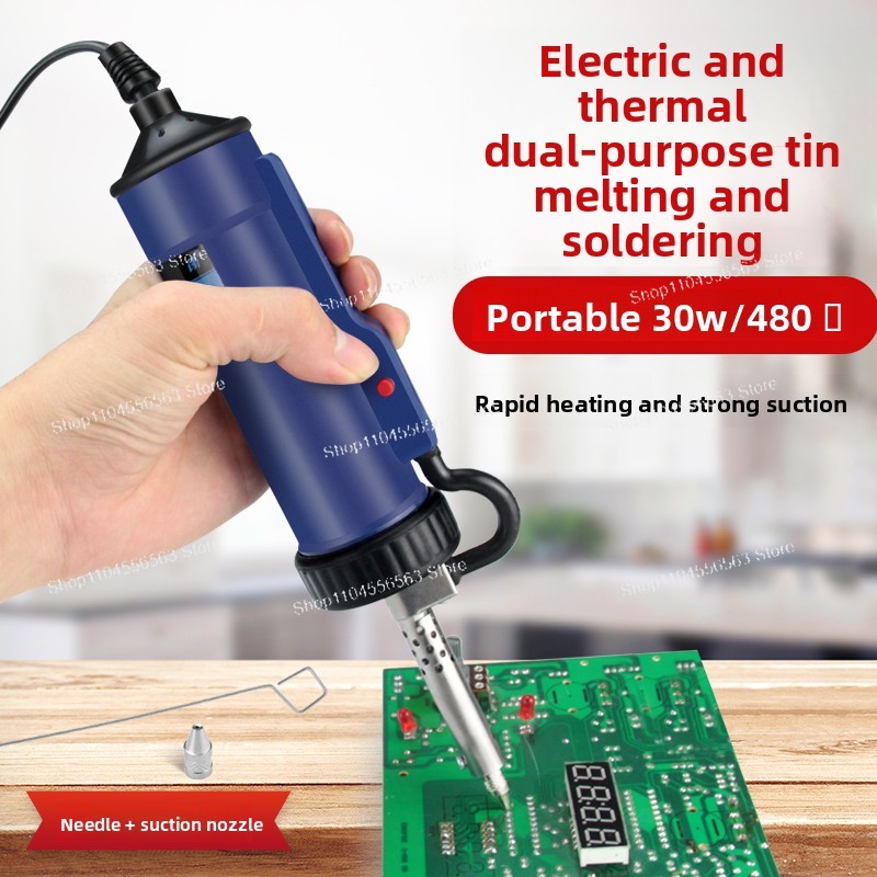 Electric Desoldering Gun with  - đánh giá và giá Desoldering Pump Electric Vacuum Station