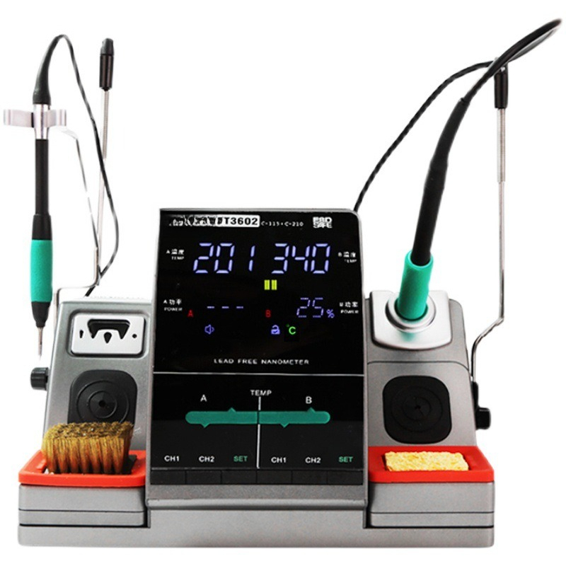 Speed T3602 nano welding table - đánh giá và giá C115 Nano Soldering Iron Station