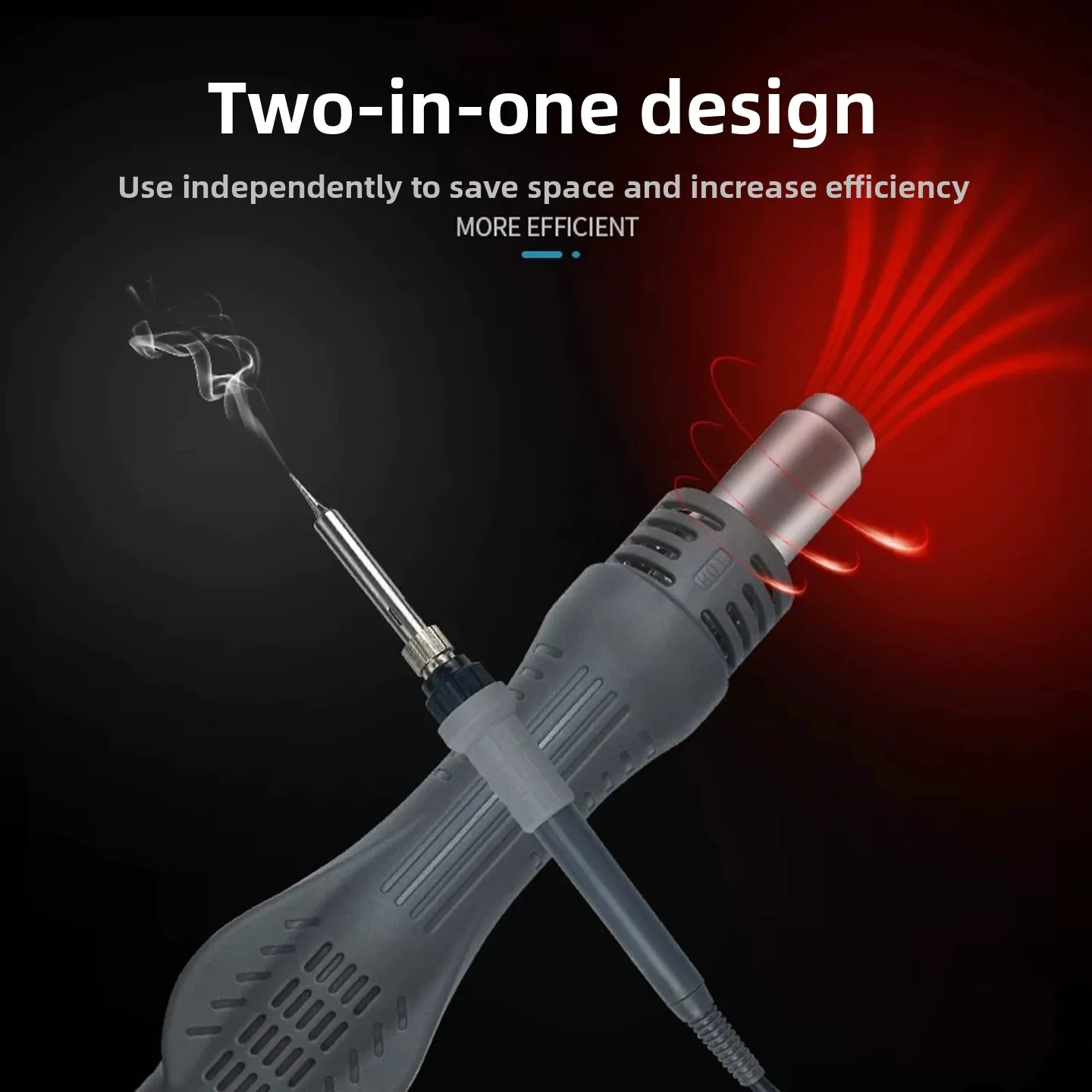 8878D 2-in-1 Rework Station –  - đánh giá và giá 2 In 1 Soldering Rework Station 750W