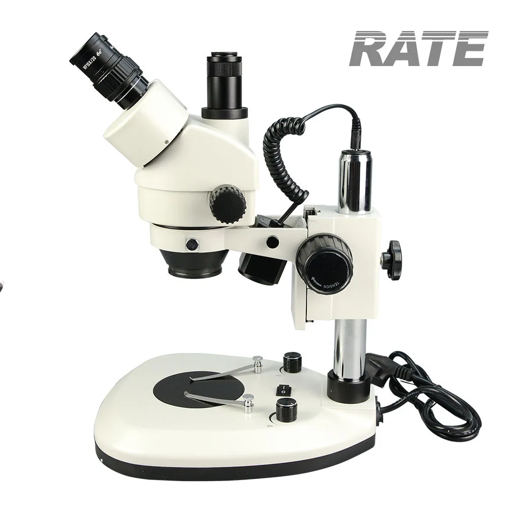 Factory 7x-45x Optical Industr - đánh giá và giá Trinocular Stereo Microscope 7X-45X