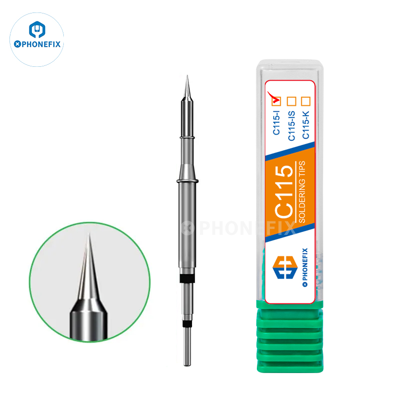 OEM C115 Series Soldering Tips - đánh giá và giá C115 Nano Soldering Iron Station