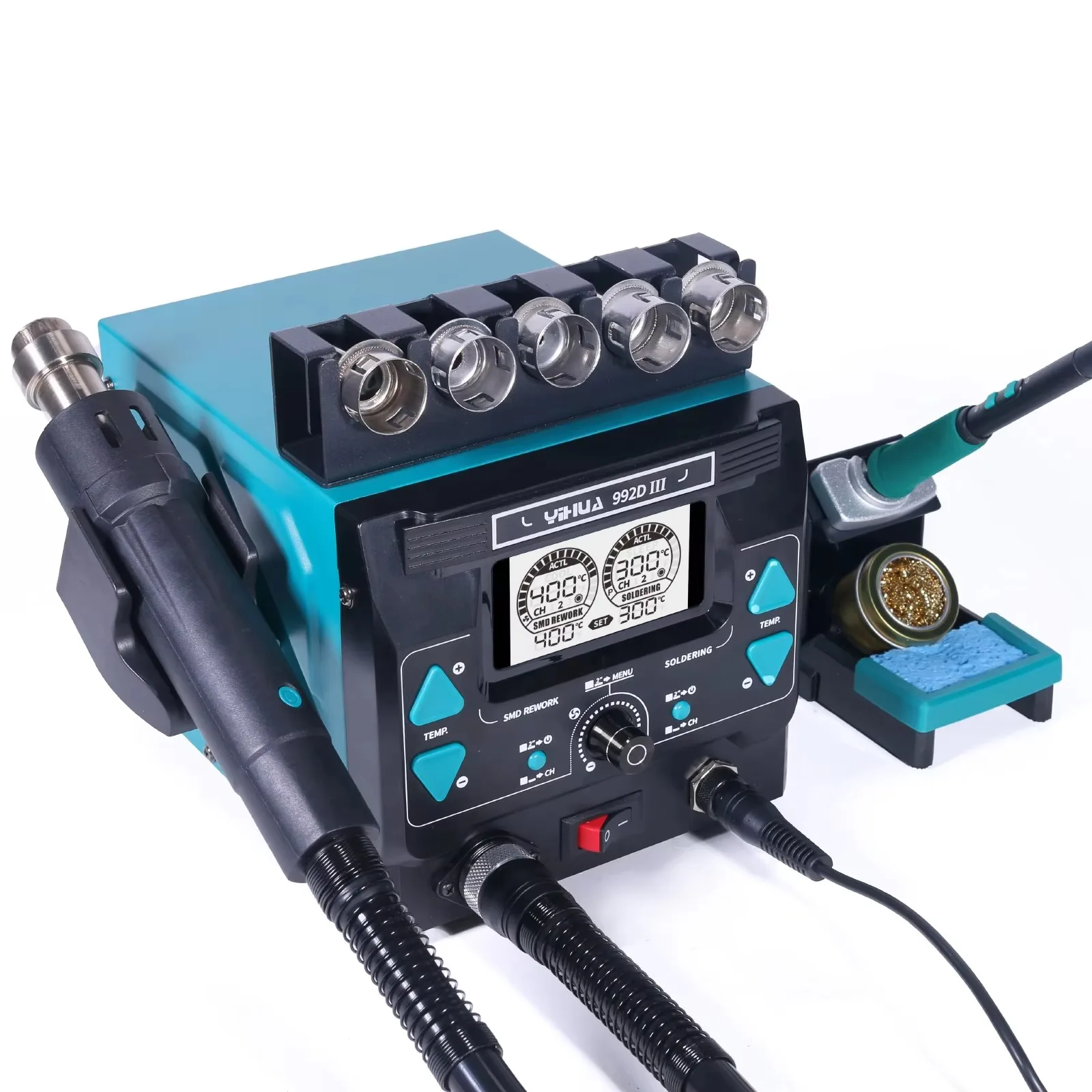 YIHUA992D-III 1000W High Power - đánh giá và giá C210 Precision Soldering Station