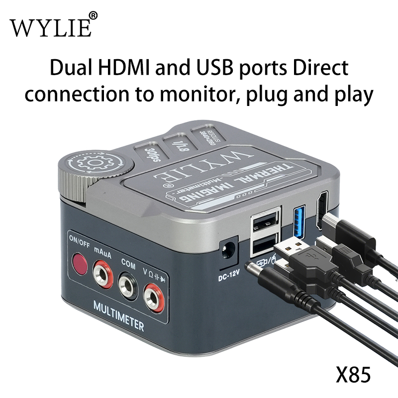 WYLIE X85 4K Industrial Micros - đánh giá và giá 4K Microscope Camera Sony Sensor