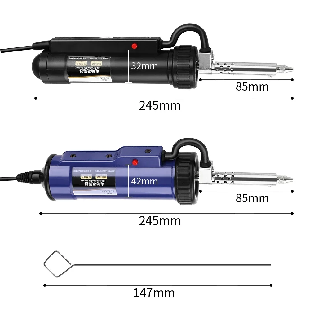 LUXIANZI New 3 In1 Automatic R - đánh giá và giá Desoldering Pump Electric Vacuum Station