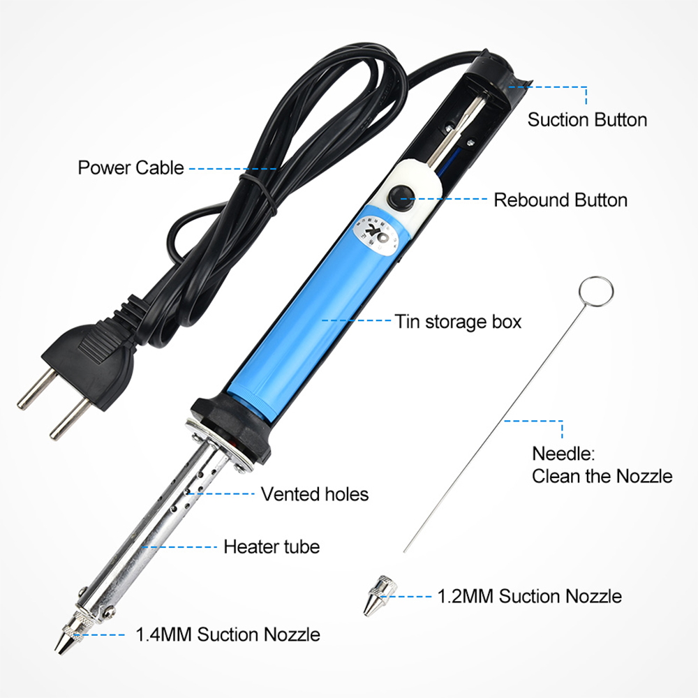 AC 110V/220V Electric Desolder - đánh giá và giá Desoldering Pump Electric Vacuum Station