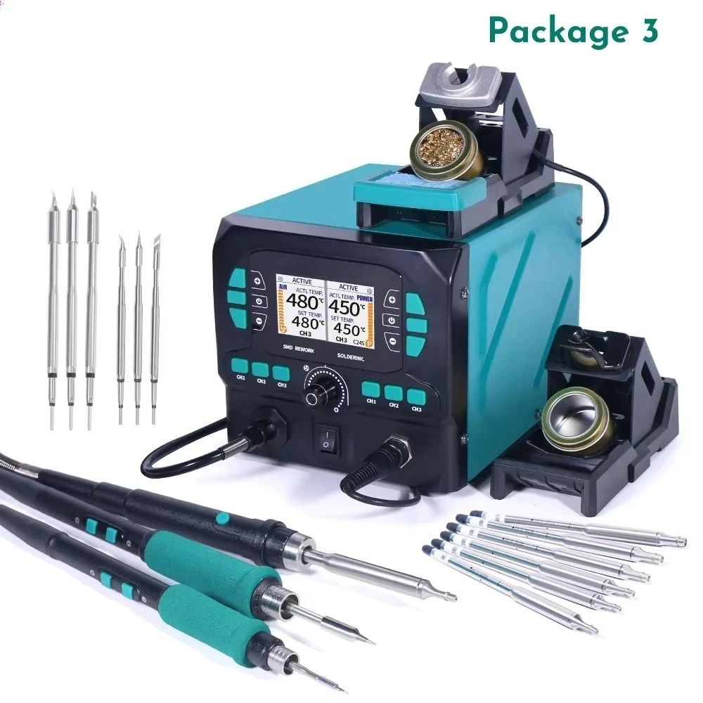 992D-II 2 In1 Tool Nano Hot Ai - đánh giá và giá C210 Precision Soldering Station