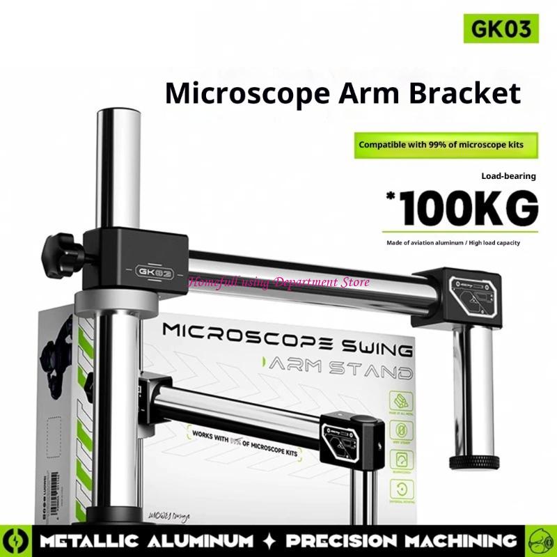 Giá đỡ cánh tay có khớp nối tr - đánh giá và giá Articulating Arm Boom Stand Microscope