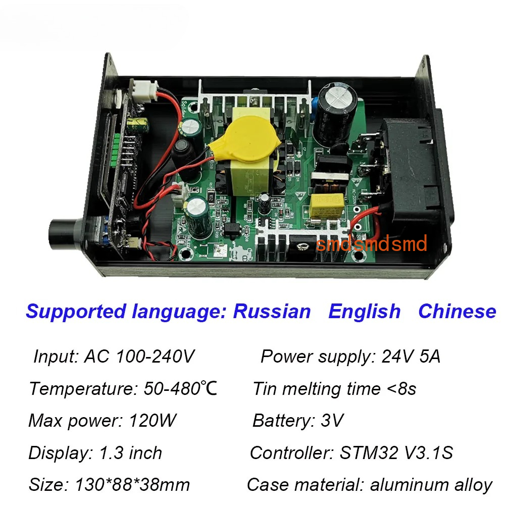 STM32 V3.1S T12 Soldering Stat - đánh giá và giá T12 Soldering Station Oled