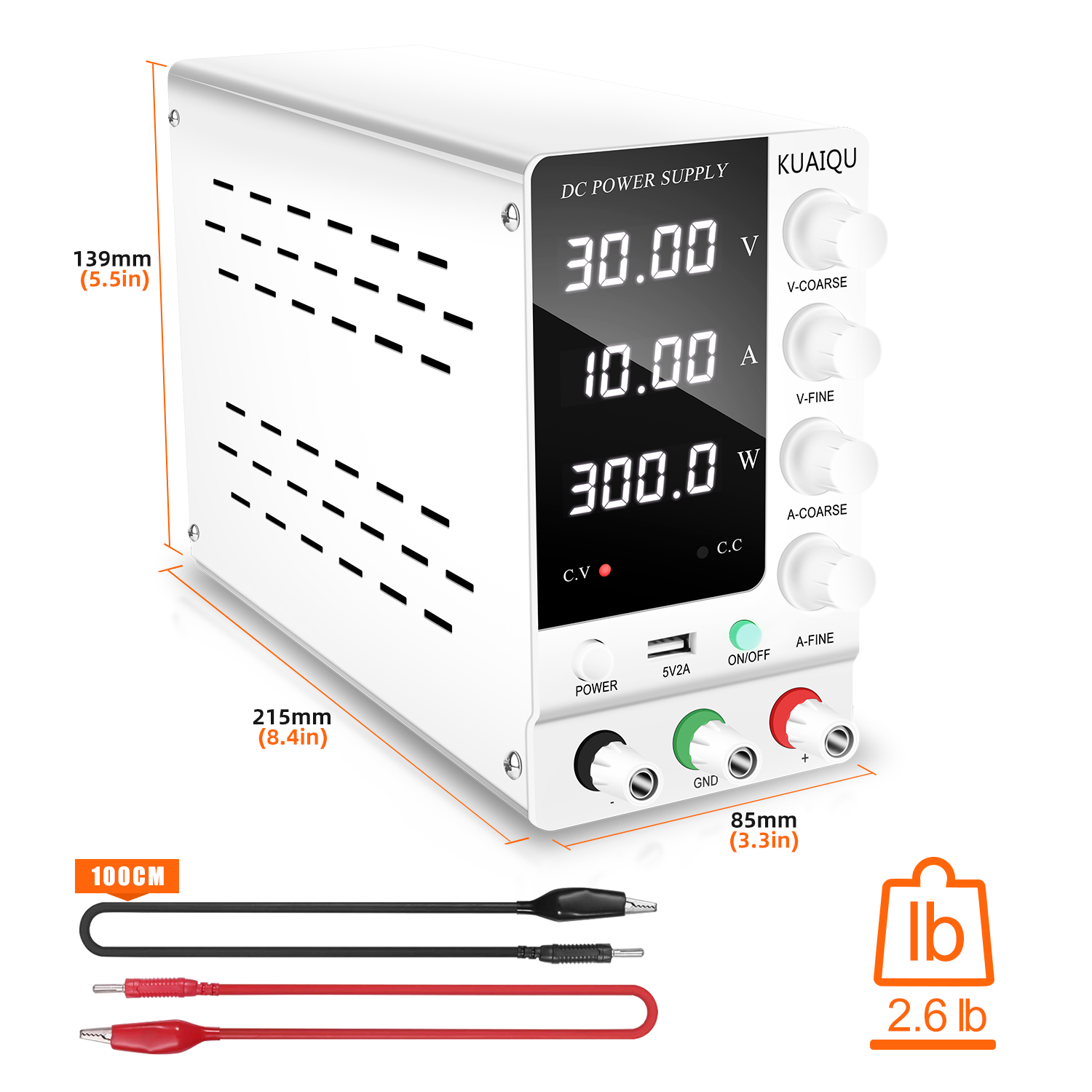 KUAIQU Lab DC Power Supply 30V - đánh giá và giá High Precision Dc Power Supply 30V 10A
